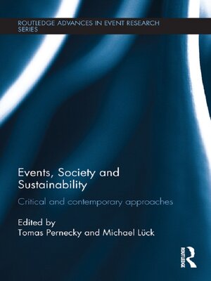 cover image of Events, Society and Sustainability